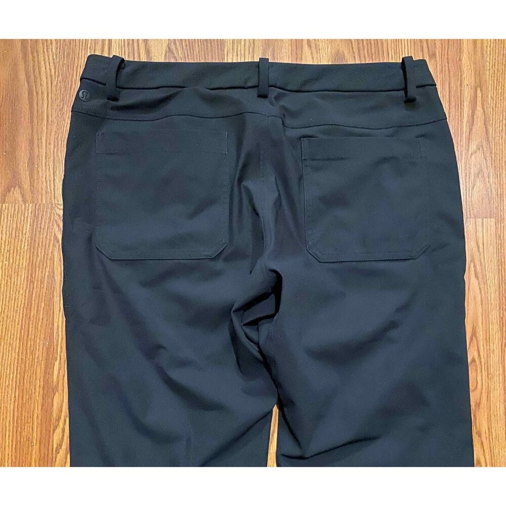 Lululemon Pants ABC Classic Fit 5 Pocket Warpstreme Mens 32 27" Black LM5335S